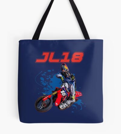 Jett Jl18 Lawrence Motocross Supercross Dirt Bike World Champion Tote Bag Official Jett Lawrence Merch