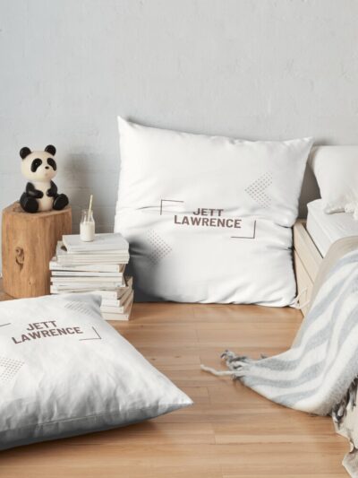 Jett Lawrence Throw Pillow Official Jett Lawrence Merch