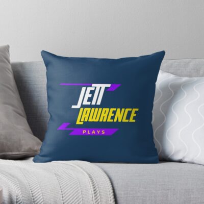 Jett Lawrence 5 Throw Pillow Official Jett Lawrence Merch