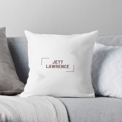 Jett Lawrence Throw Pillow Official Jett Lawrence Merch