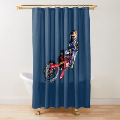 Jett Lawrence  Sx Shower Curtain Official Jett Lawrence Merch